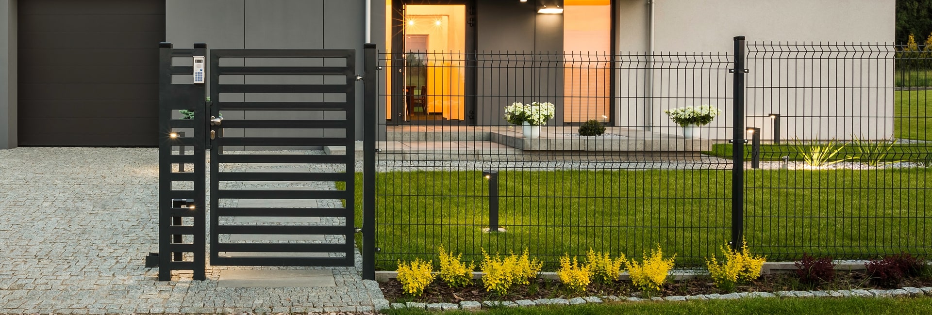 Vgradnja panelnih ograj